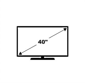 What Are The Standard 40 Inch Tv Dimensions? - MeasuringHow