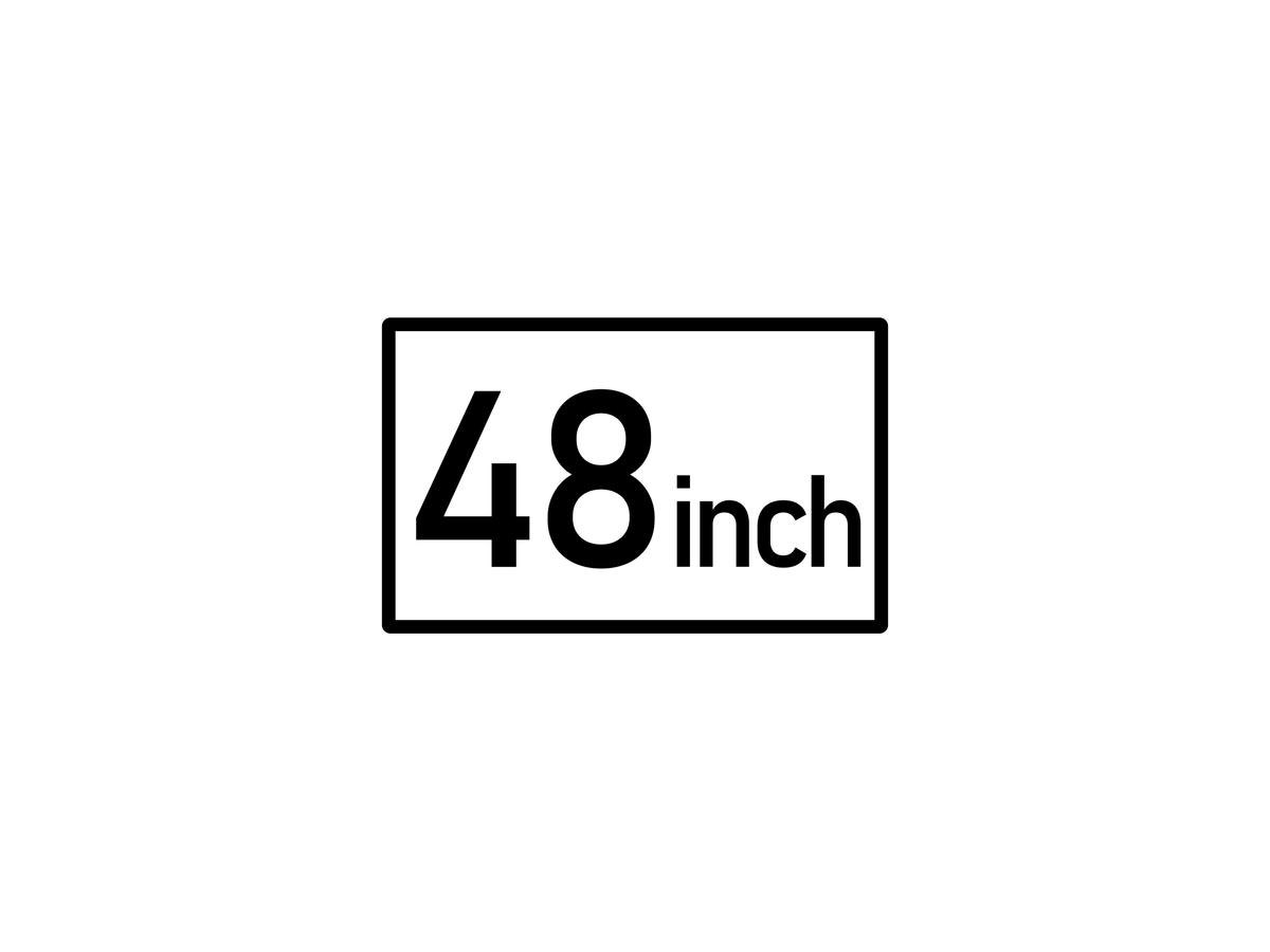 48 inches